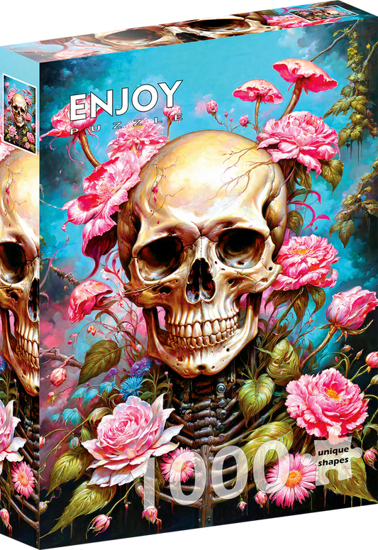 1000 Pieces Jigsaw Puzzle - Garden Skeleton
