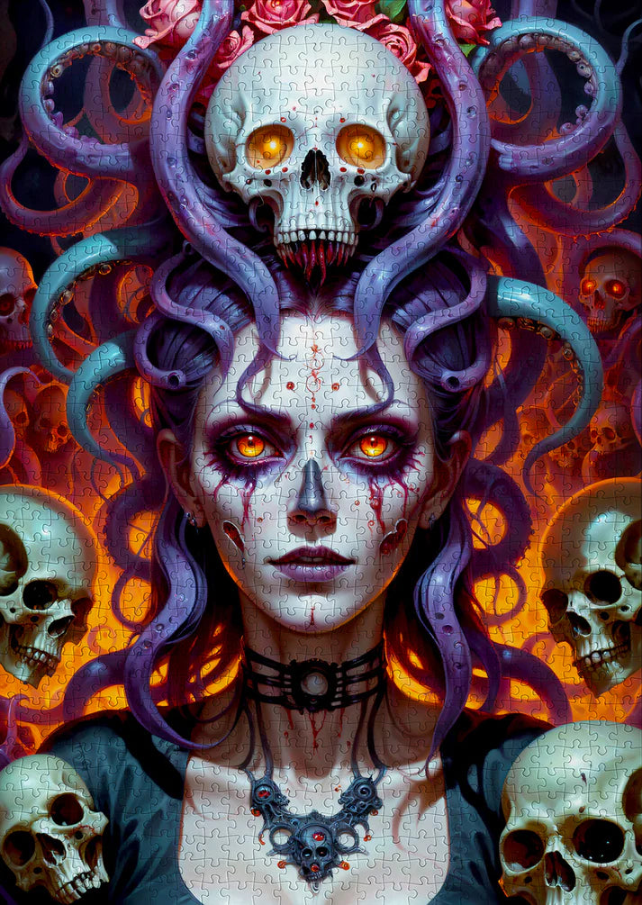 1000 Pieces Jigsaw Puzzle - Dark Witch