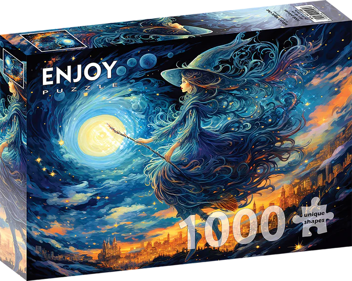 1000 Pieces Jigsaw Puzzle - Witch's Night Out