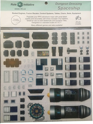Reuseable Vinyl Dungeon Accessories