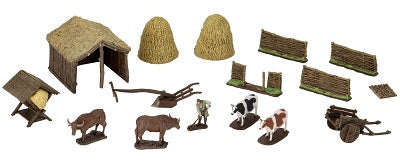 Wizkids 4D Settings: Medieval Farmer