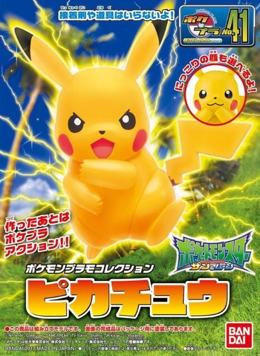 41 Pikachu "Pokemon", Bandai Hobby Pokemon Model Kit Select