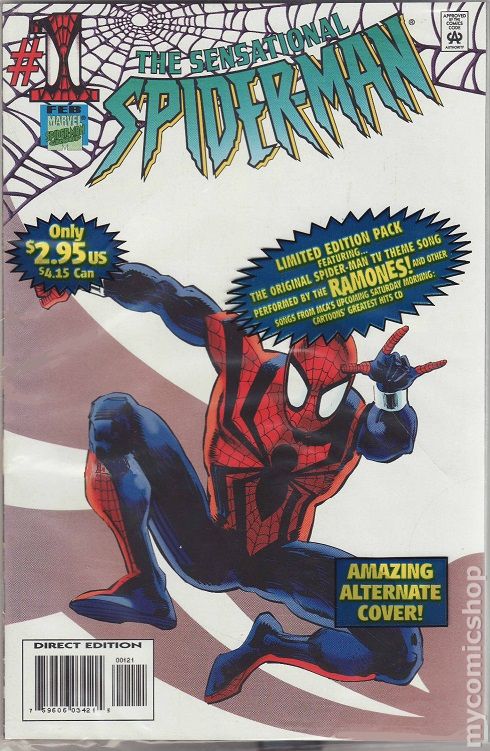 The Sensational Spider-Man #1 Limited Edition Pack