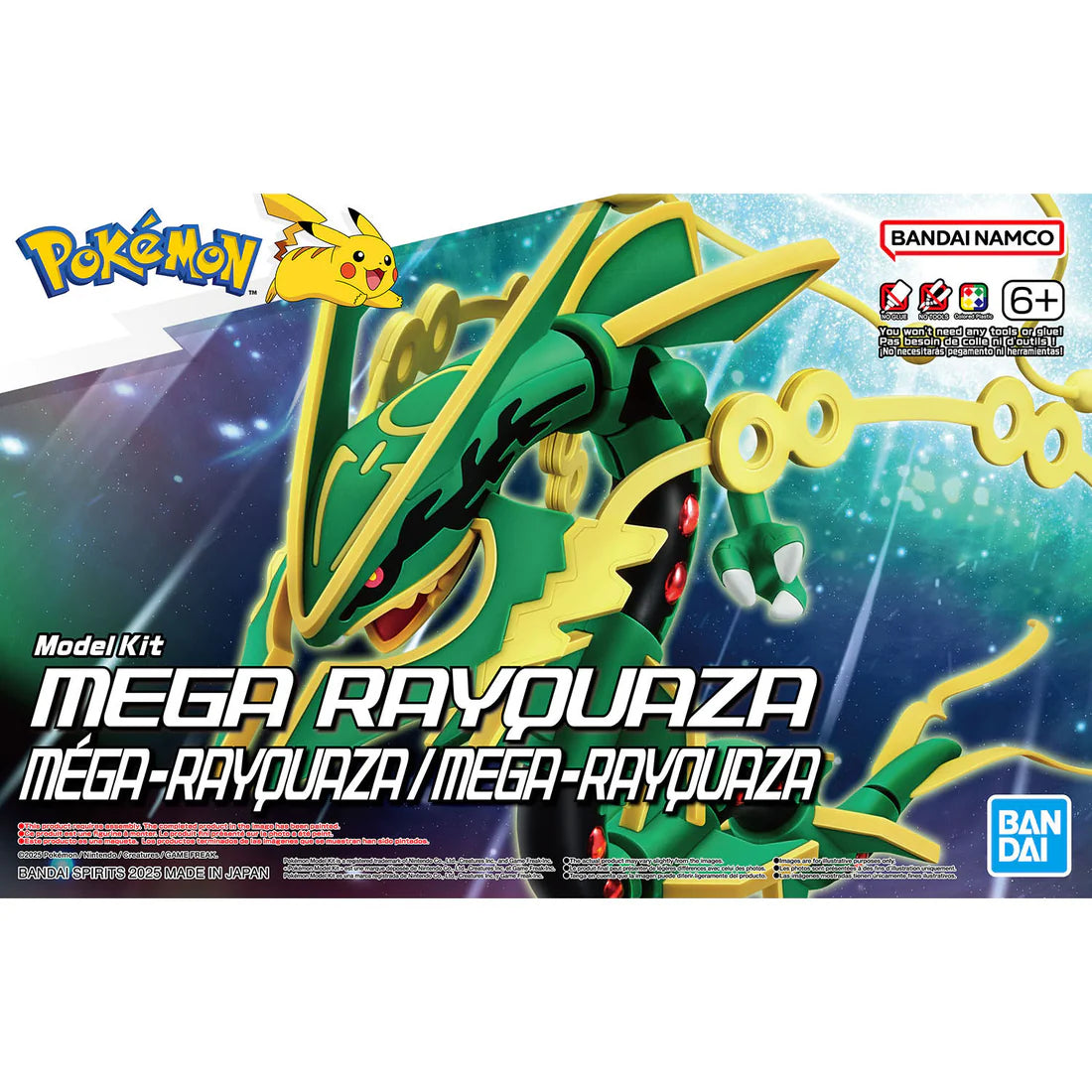 Pokemon Plamo Collection #61 Mega Rayquaza Model Kit