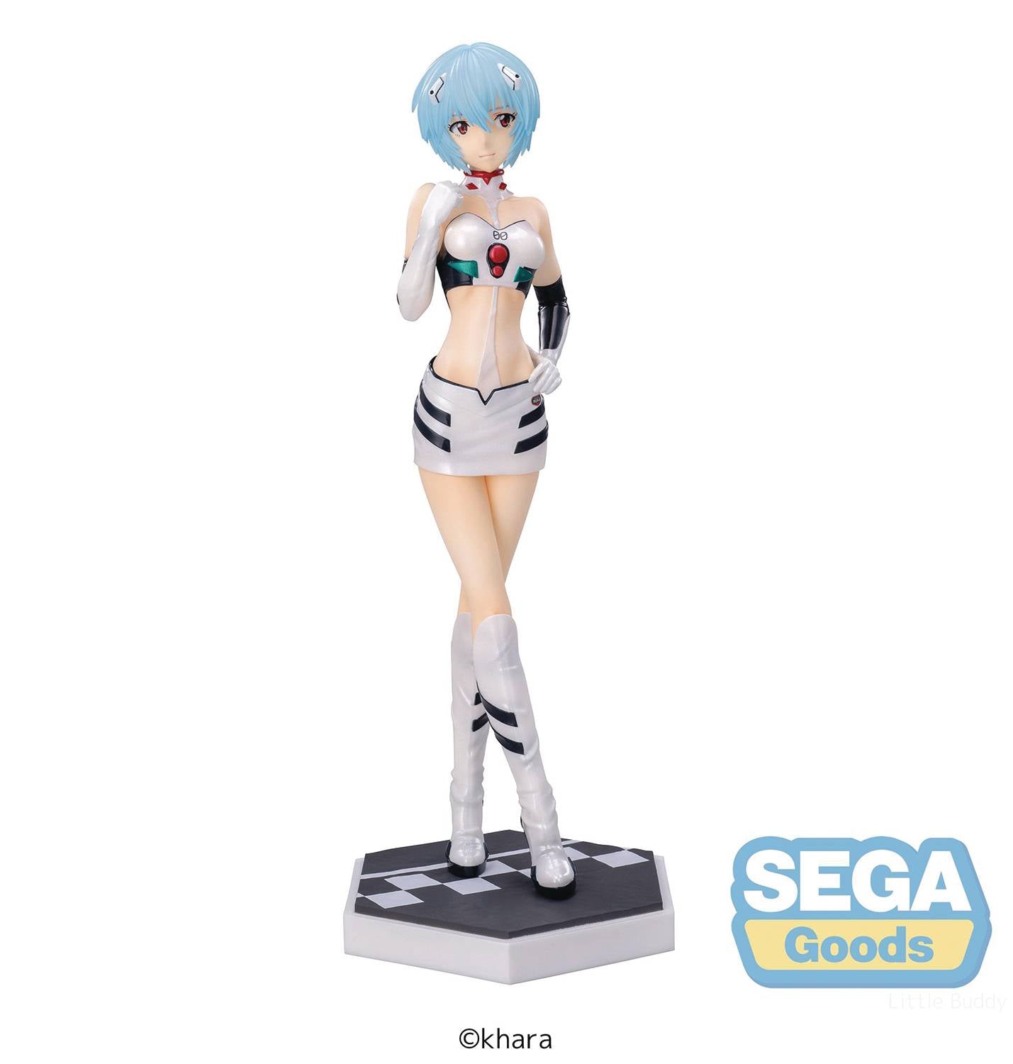 EVANGELION LUMINASTA RACING REI AYANAMI PIT WALK FIG