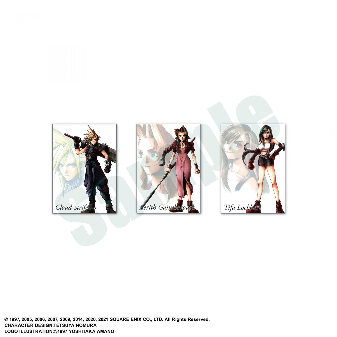 FINAL FANTASY VII ANNIVERSARY ART MUSEUM DIGITAL CARD PLUS (DISPLAY) ENGLISH VER.