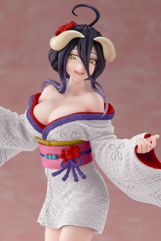 OVERLORD COREFUL ALBEDO SAKURA KIMONO RENEWAL EDITION FIG