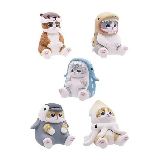 Parade Mofusand Marine Life Meow Sitting Pose Blind Box