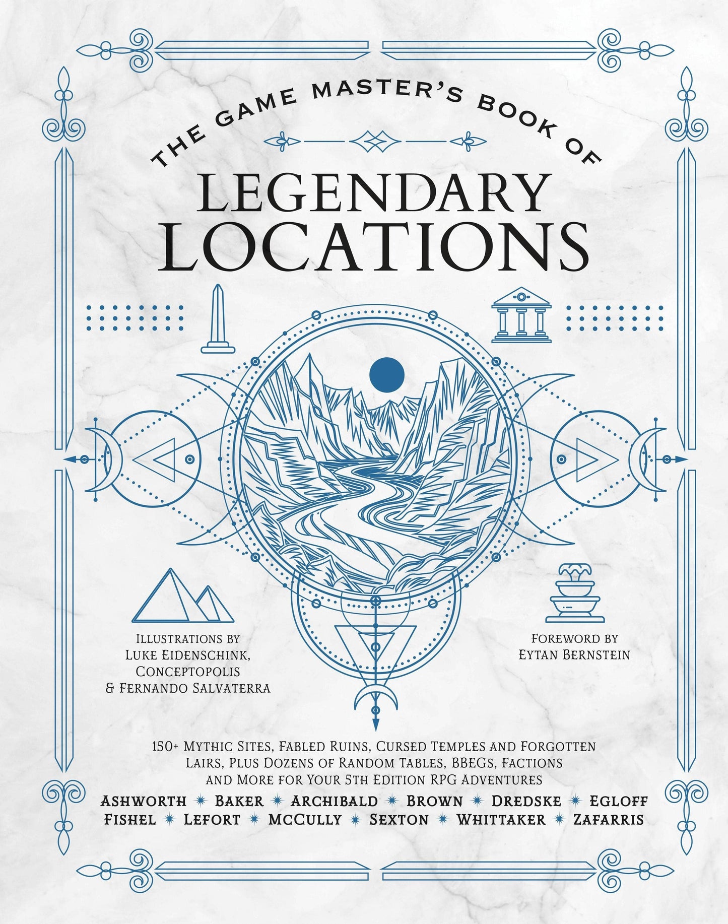 Game Master's Guide 150+ Mythic Sites For 5th Edition Rpg