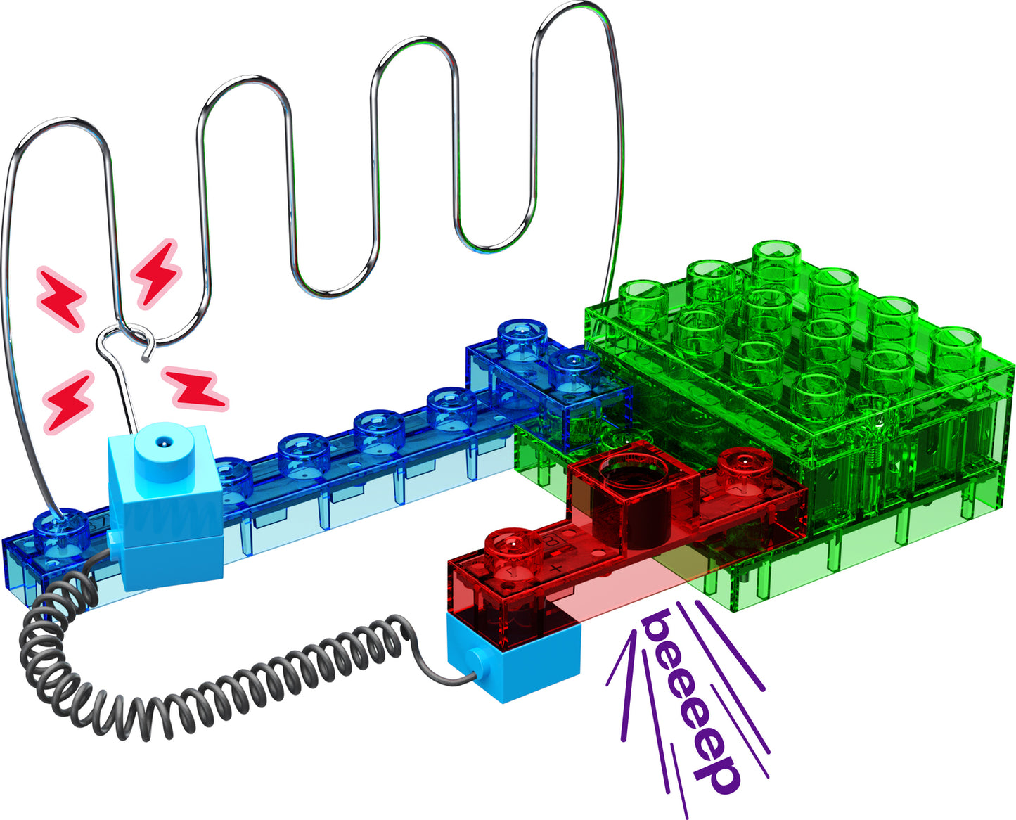 E-Blox Circuit Blox, Build Your Own Buzz Wire Challenge