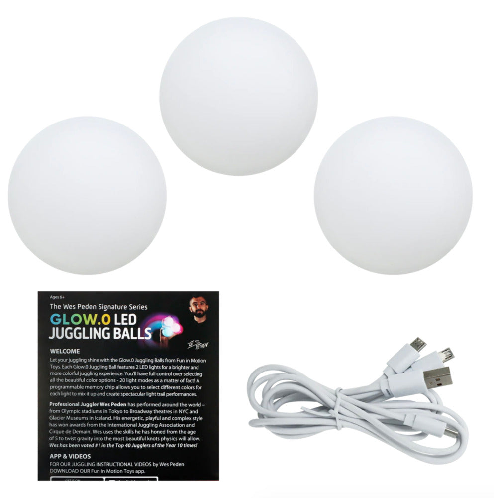 Glow.O LED Juggling Balls