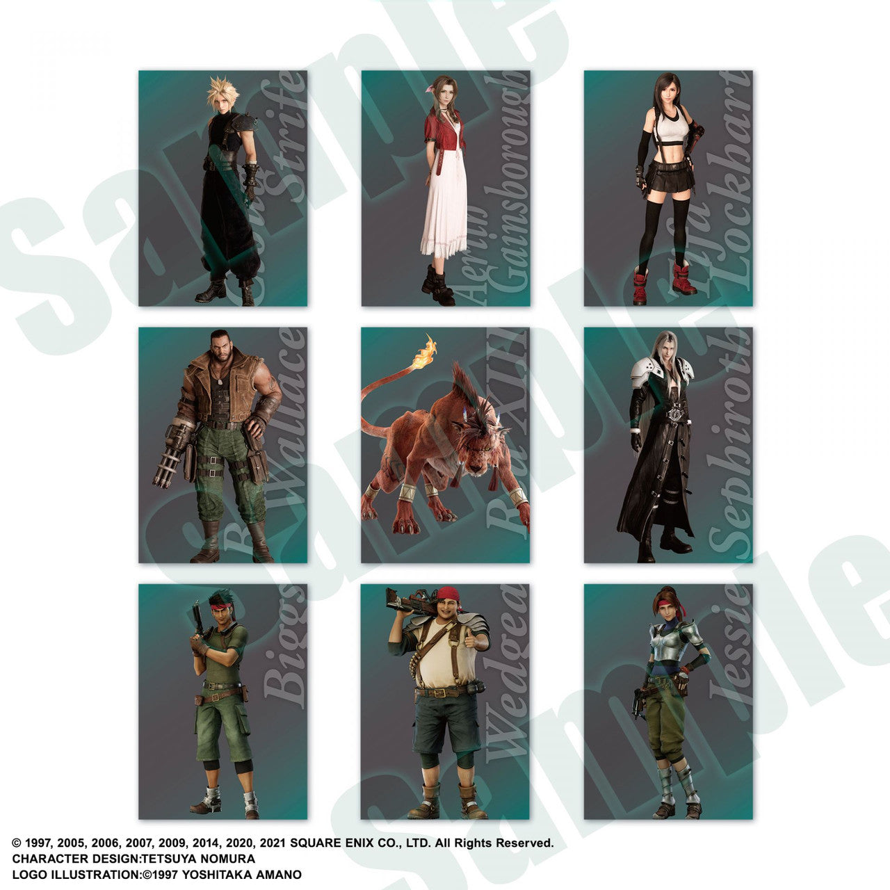 FINAL FANTASY VII ANNIVERSARY ART MUSEUM DIGITAL CARD PLUS (DISPLAY) ENGLISH VER.