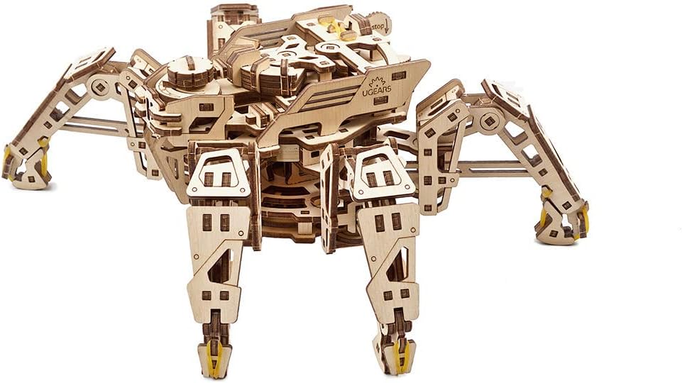 UGEARS Mechanical Models Model Hexapod Explorer