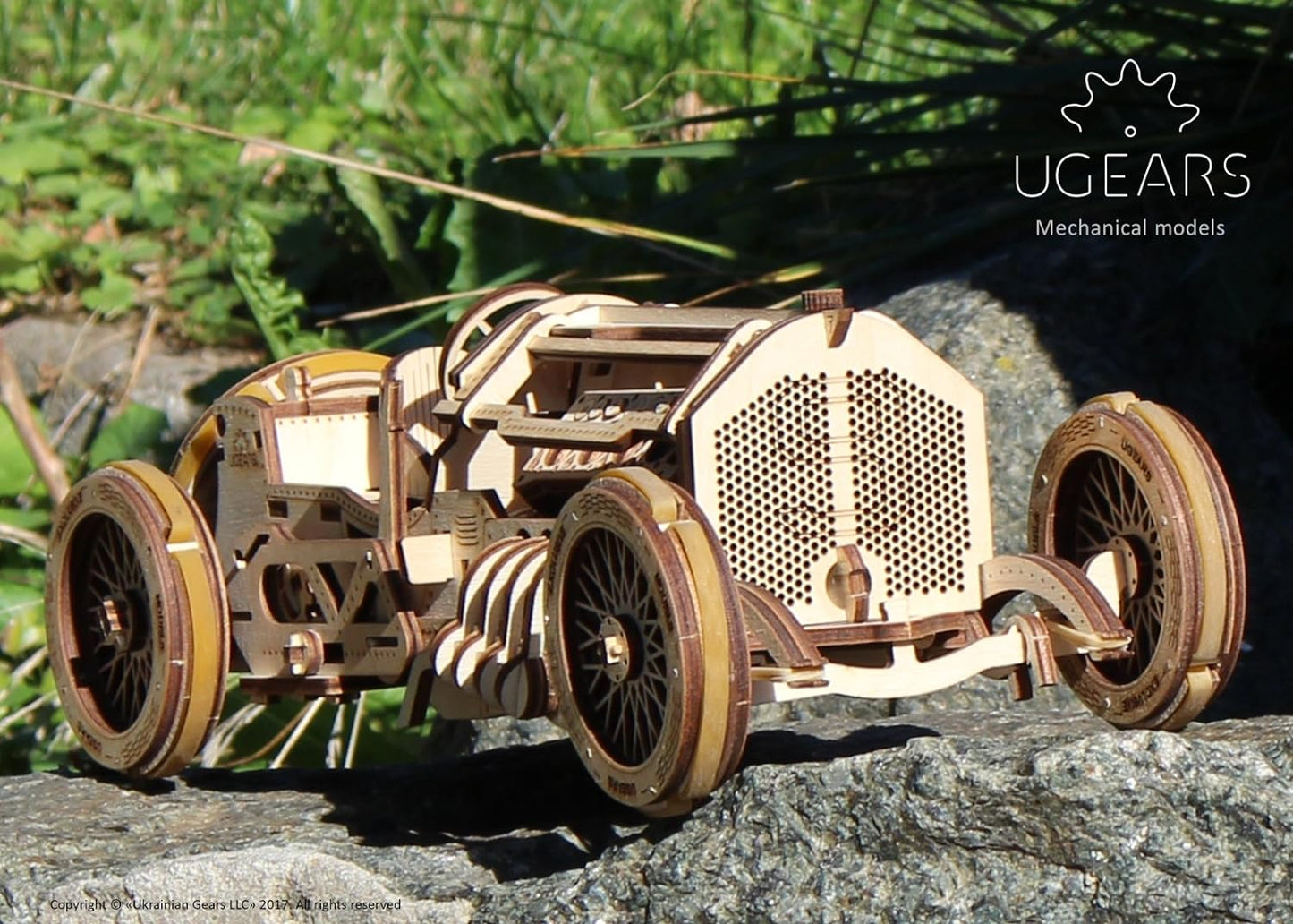 UGEARS Mechanical Models Model U-9 Grand Prix Car