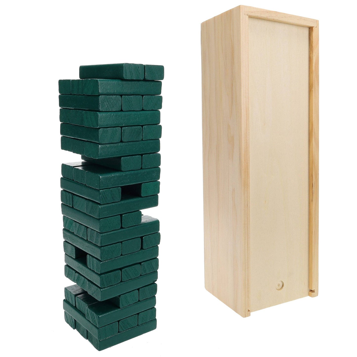 Wood Block Stacking Tower 12 Inch