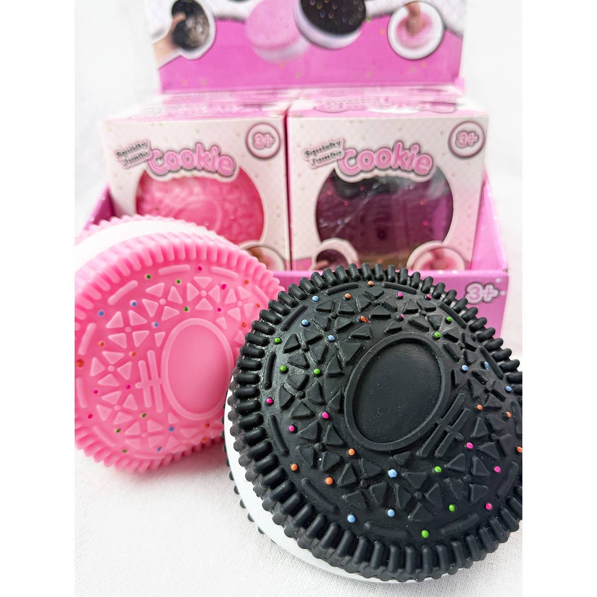 Large Sandwich Cookie Flour Stress Release Squishy Toy