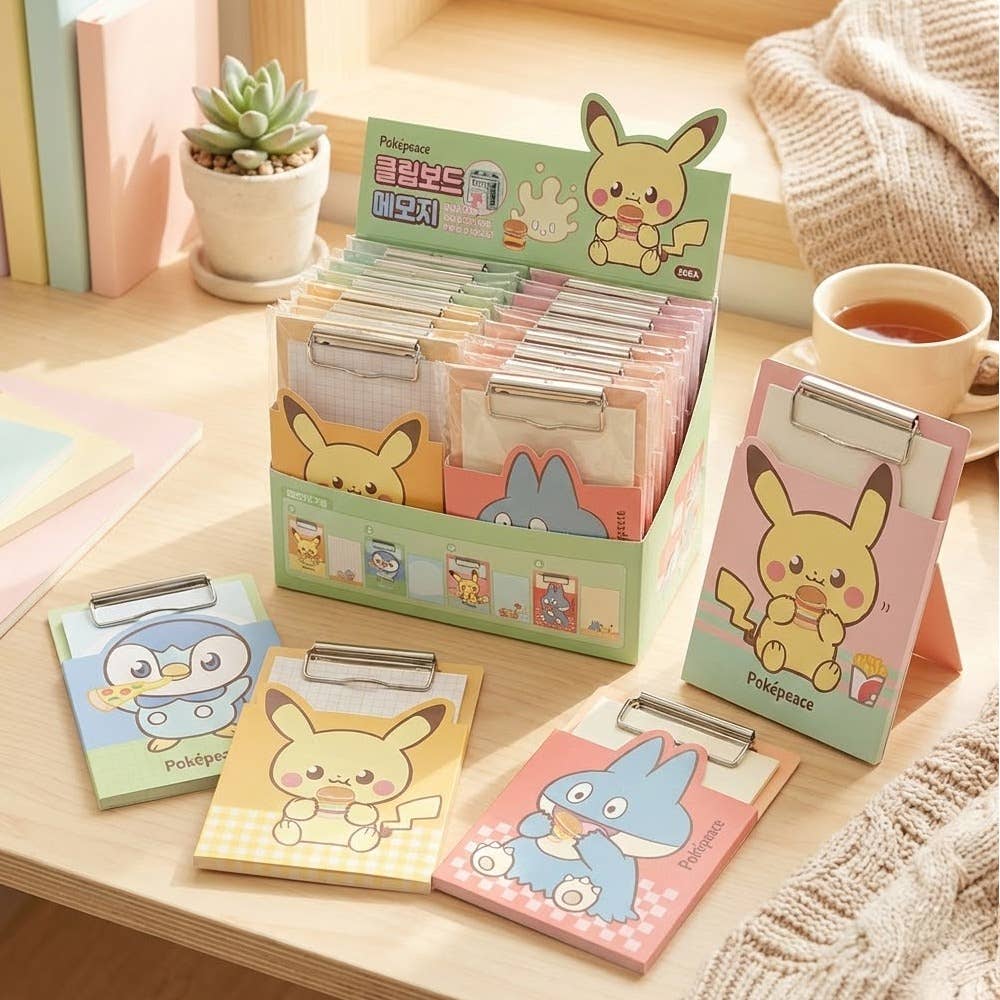 Pokémon Poképeace Clipboard Memo Pad