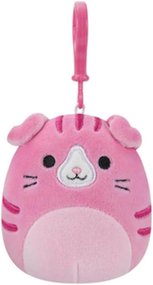 Squishmallows 3.5" Clip On Geraldine The Cat