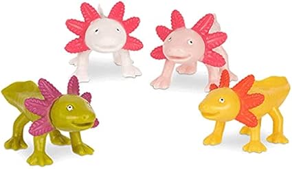 Mcphee Amphibiously Adorable Happy Axolotls Soft Vinyl Mini Figures