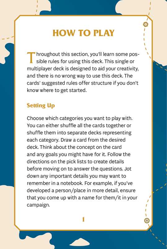 Ultimate RPG Worldbuilding Deck by James D’Amato