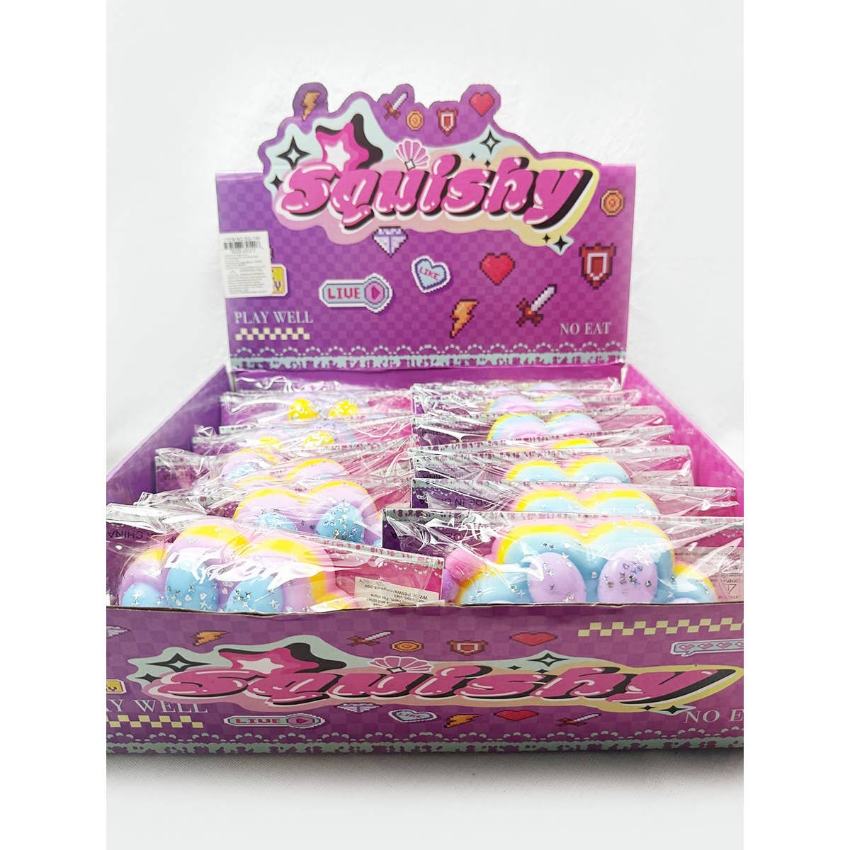 Large Addicting Paw Squishy Toys