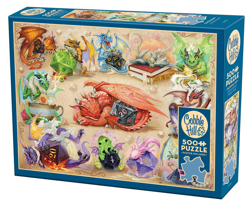 Cobble Hill D20 Dragons Puzzle
