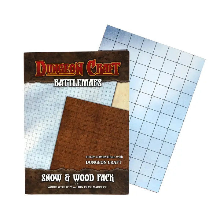 Dungeon Craft Battlemaps Snow & Wood Pack