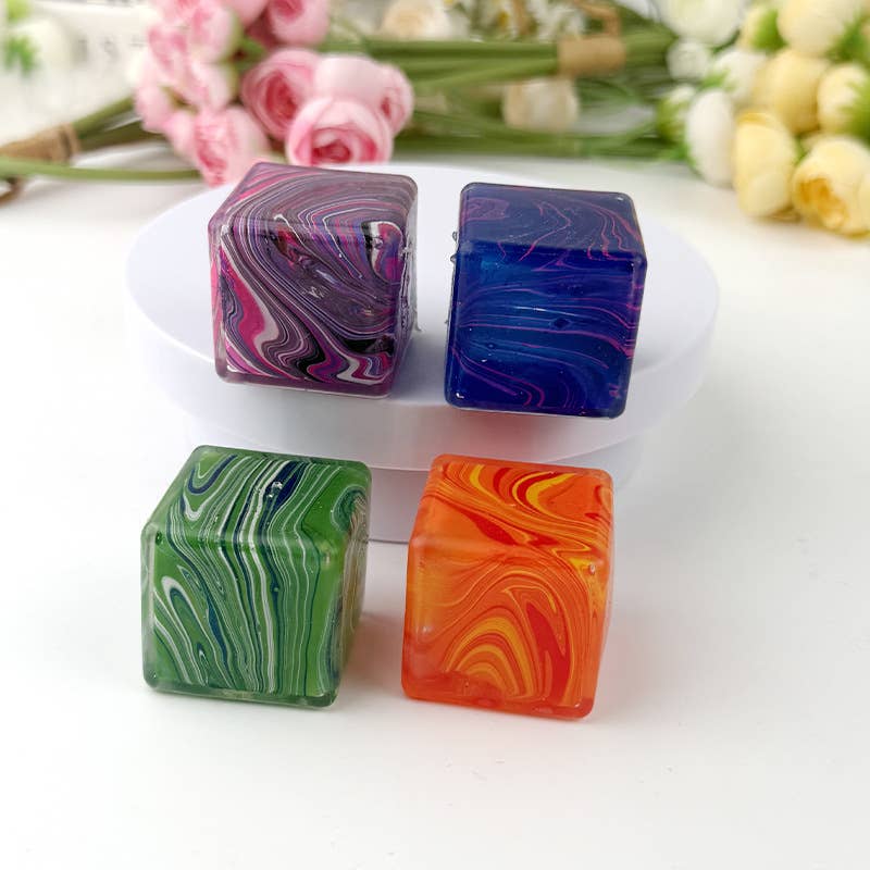 Marble Ice Cube Squishy Slow Rising Stress Toy