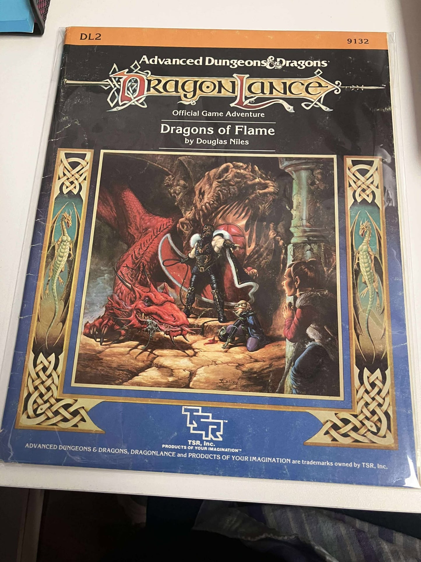 Advanced Dungeons & Dragons DragonLance "Dragons of Flame"