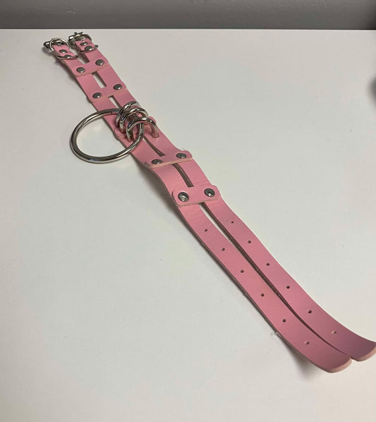 Harajuku Choker/Necklace Double Row with Hoop