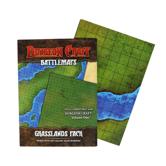 Dungeon Craft Battlemaps Grasslands Pack