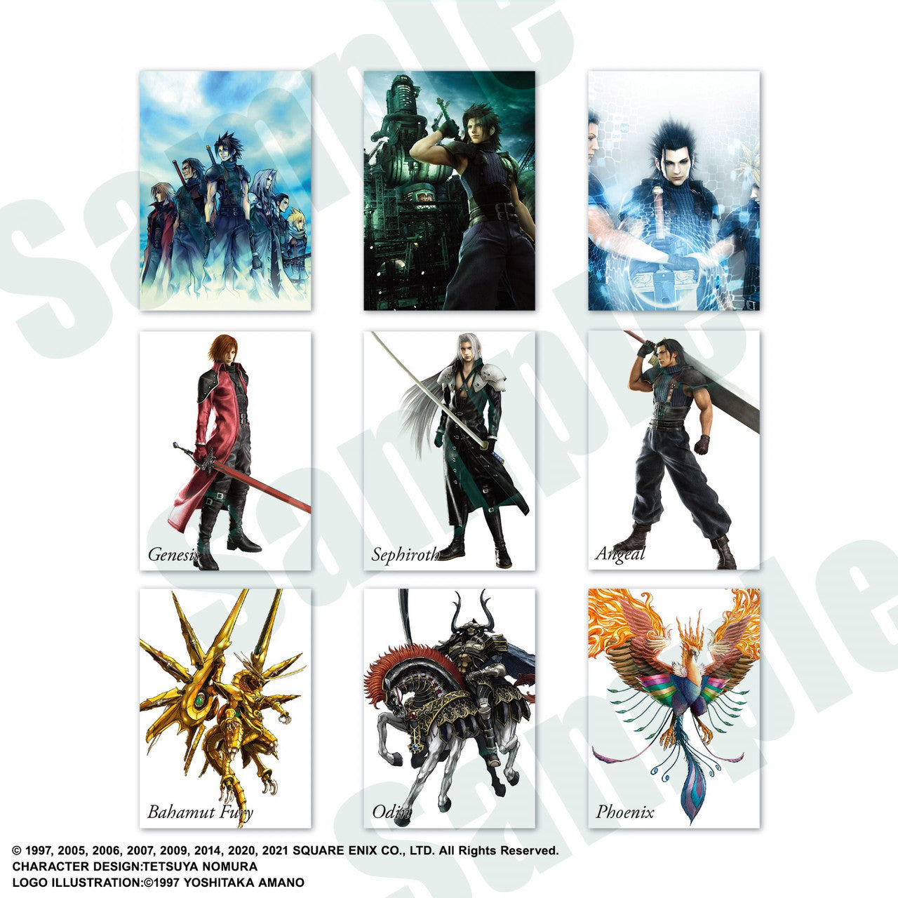 FINAL FANTASY VII ANNIVERSARY ART MUSEUM DIGITAL CARD PLUS (DISPLAY) ENGLISH VER.