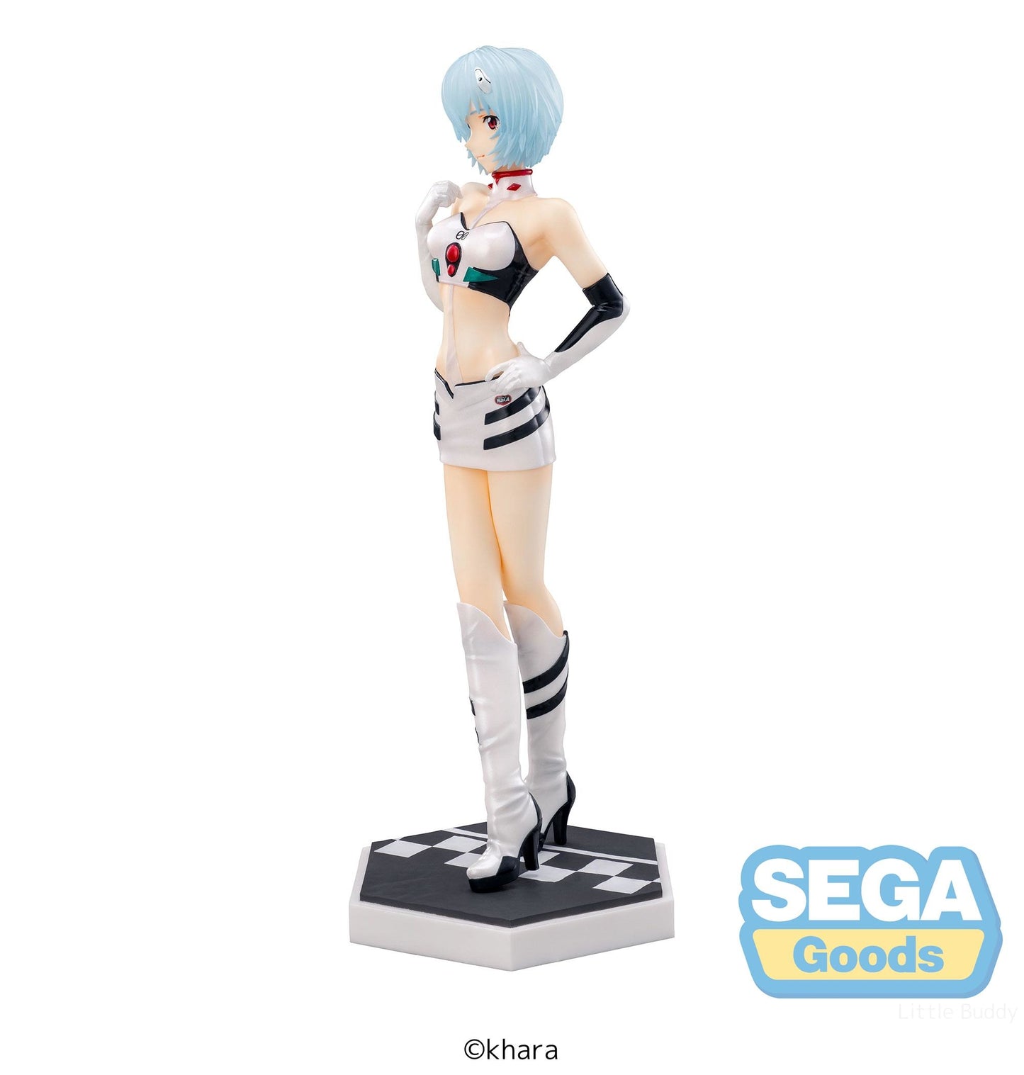 EVANGELION LUMINASTA RACING REI AYANAMI PIT WALK FIG