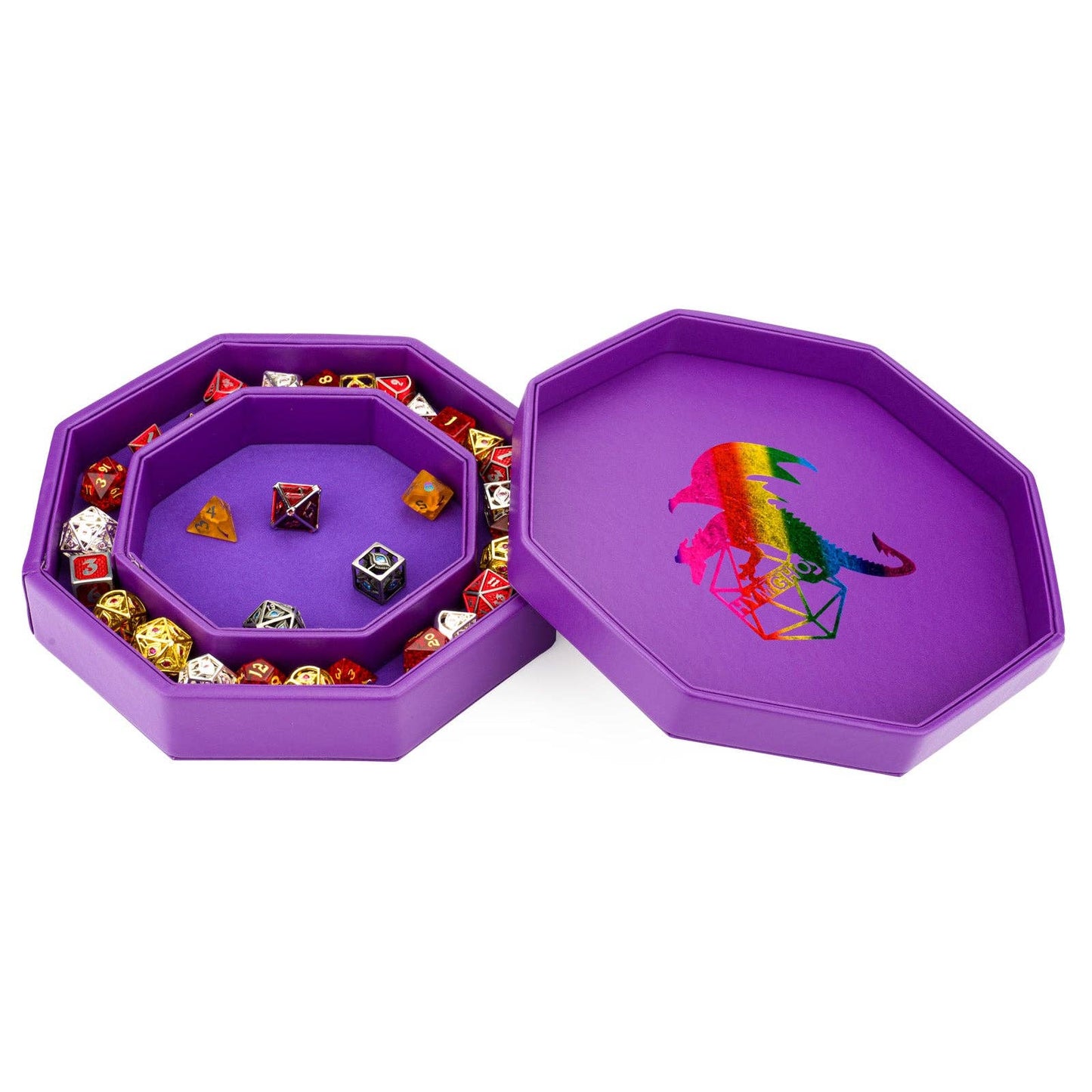 Hero's Hoard Dice Tray and Keeper - Fairy Dragon