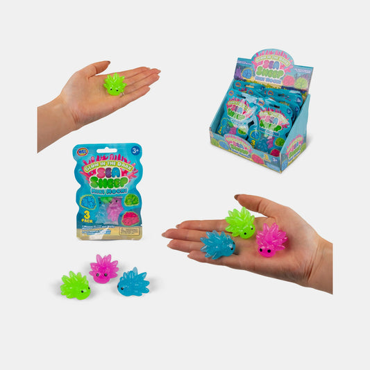 Glow in the Dark Mini Sea Sheep 3-pack