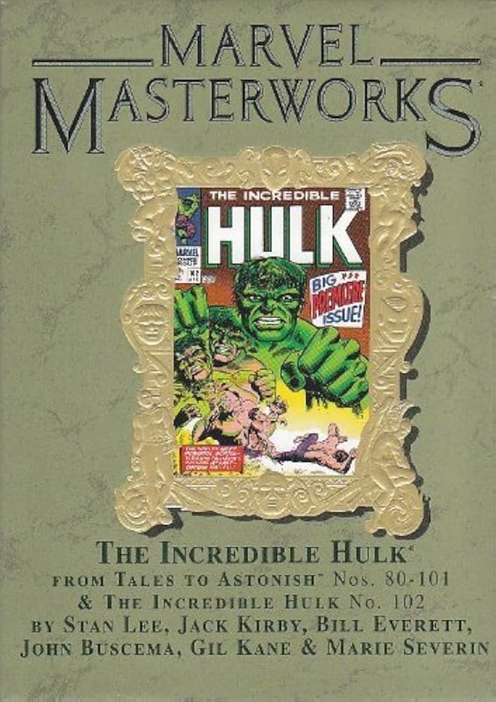 Marvel Masterworks Incredible Hulk TPB Volume 03 Direct Market Variant Edition 56