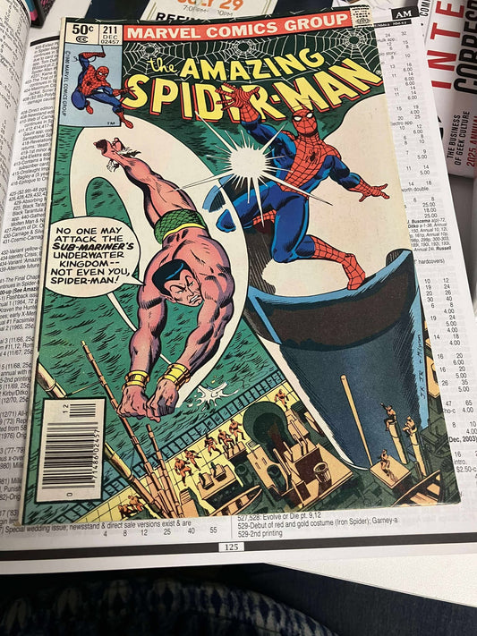 The Amazing Spiderman #211