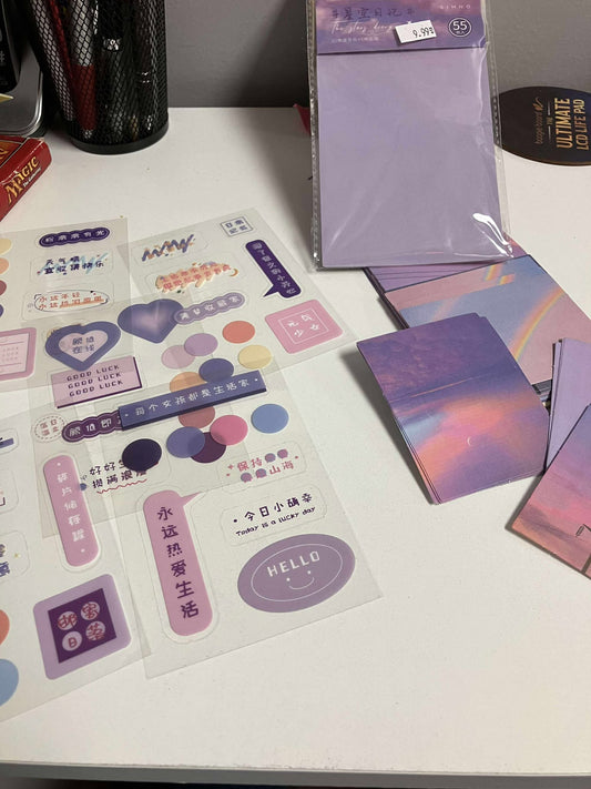Small note stationary set