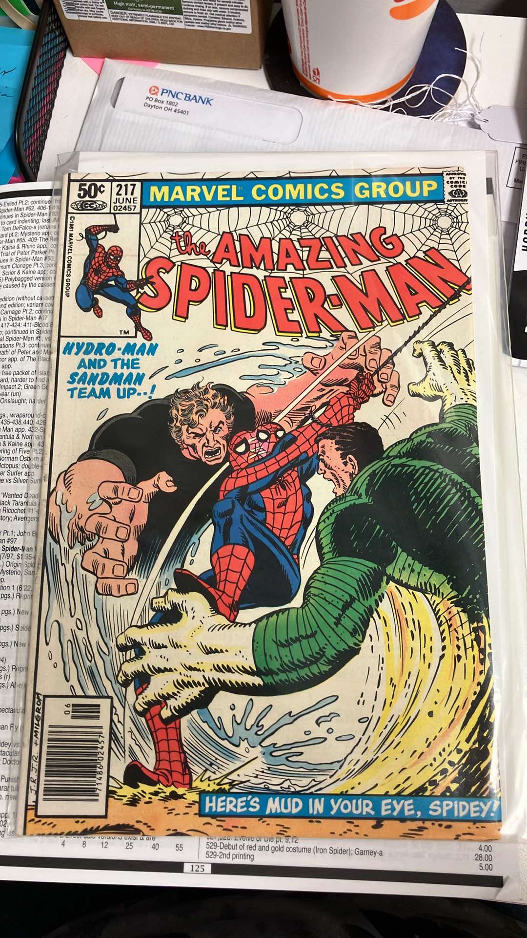 The Amazing Spiderman #217