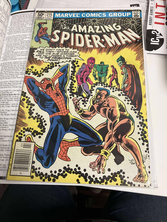 The Amazing Spiderman #215