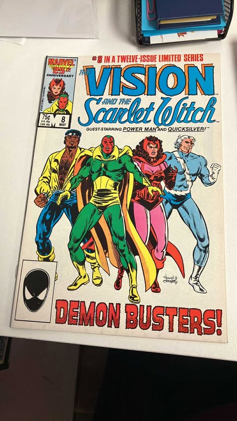 The Vision and the Scarlet Witch #8