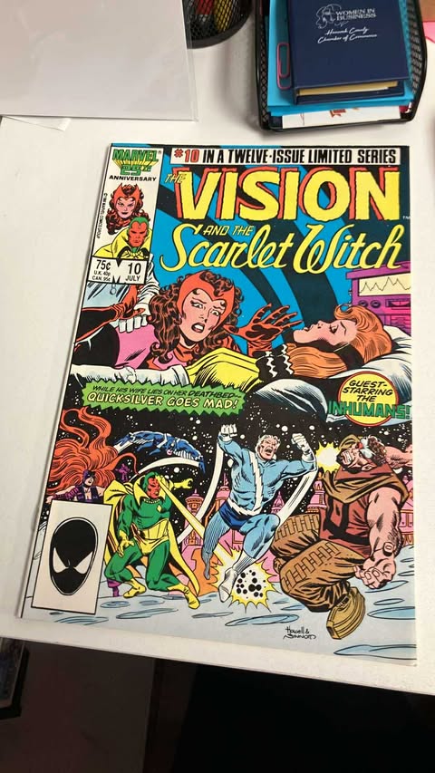 The Vision and the Scarlet Witch #10