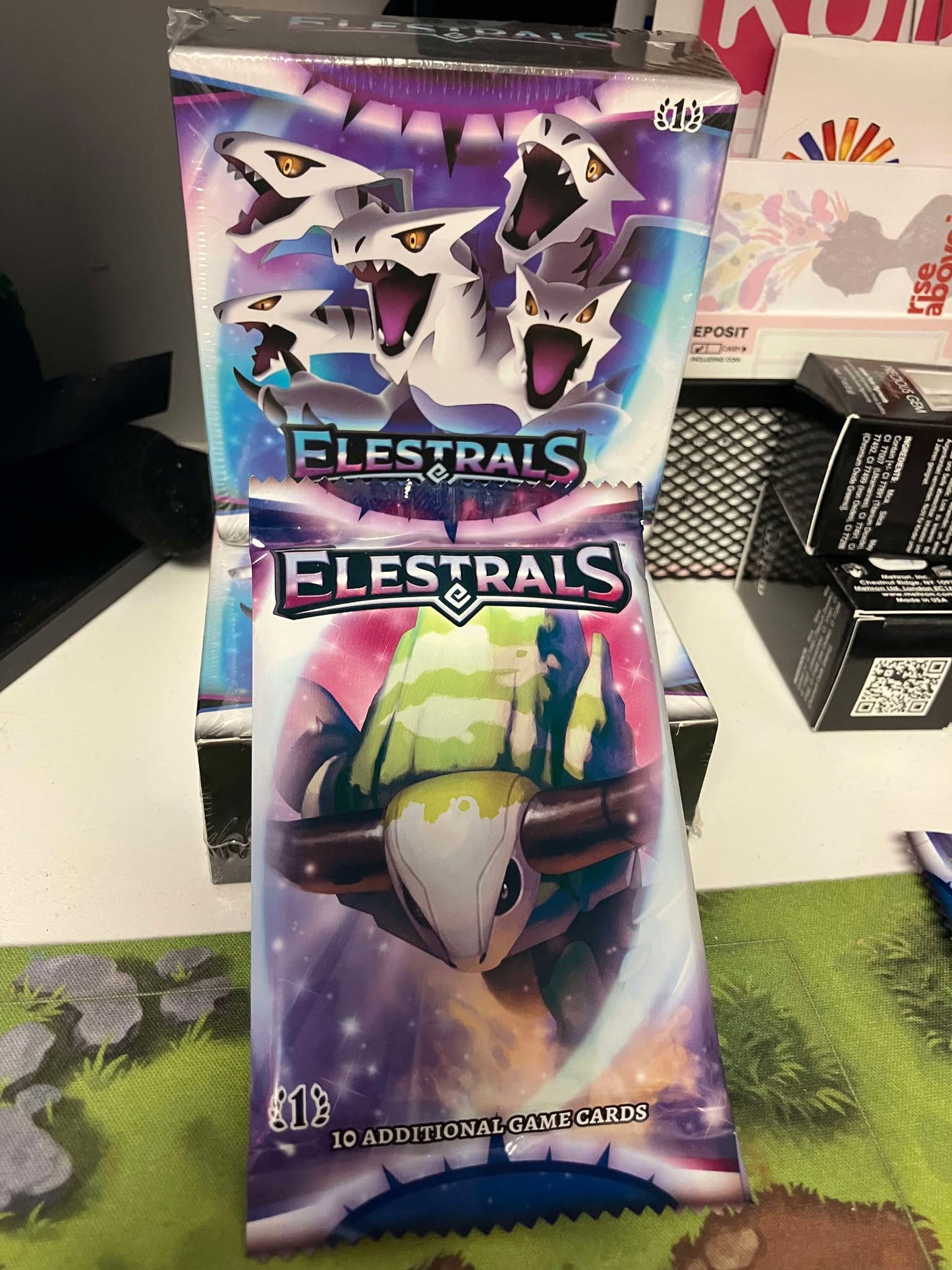 Base Set [First Edition] - Penterror Starter Deck with a bonus base set pack