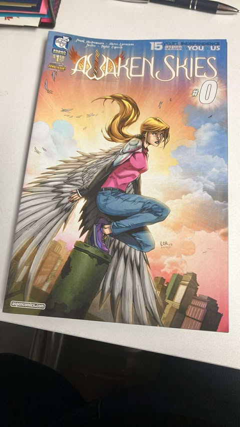 Awaken Skies #0 Cover A Lorenzana