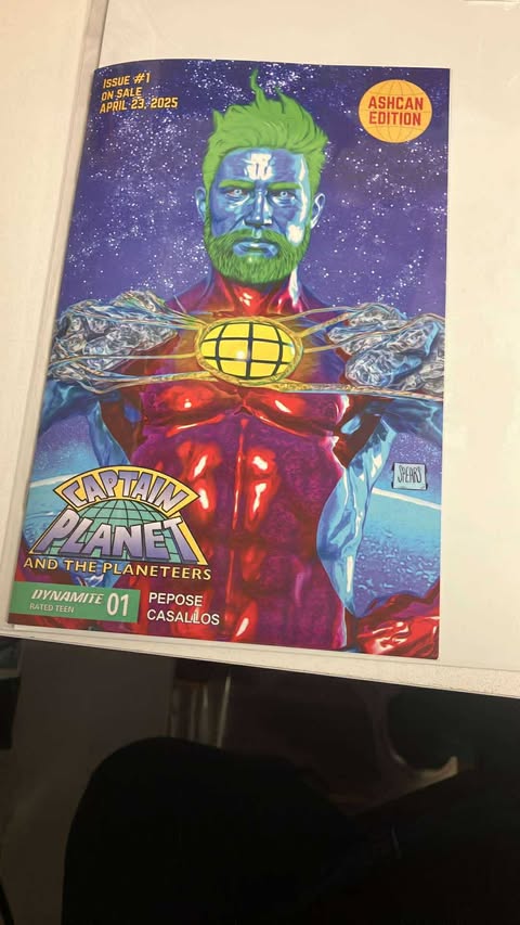 Captain Planet #1 Ashcan