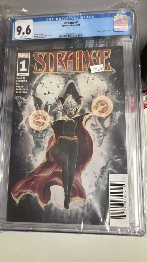 Strange #1 Graded 9.6