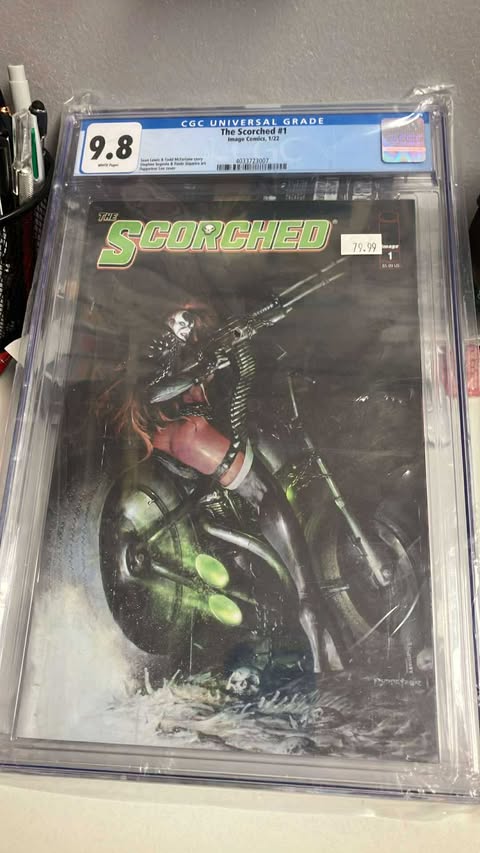 The Scorched #1 1/22 Graded 9.8