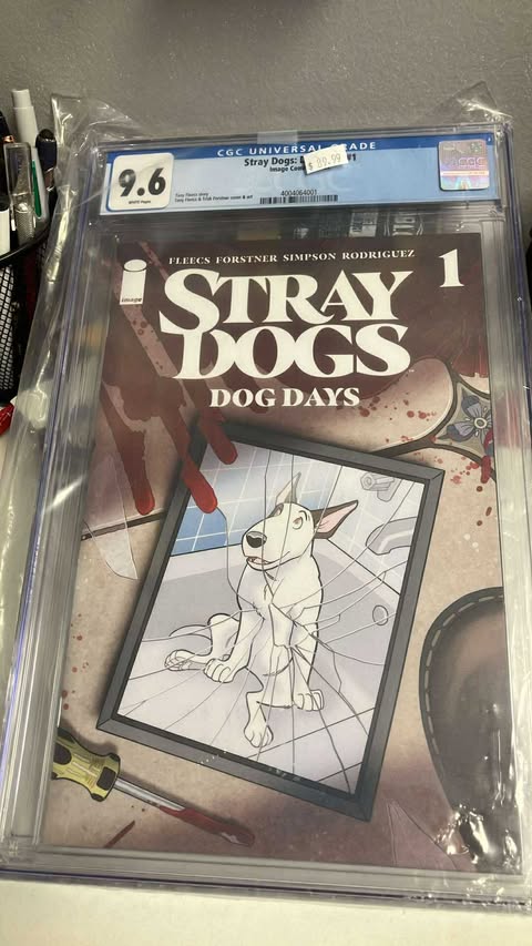 Stray Dogs Dog Days #1 Graded 9.6