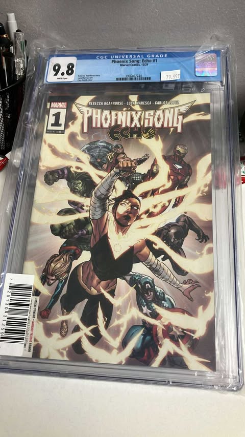 Phoenix Song: Echo #1 Graded 9.8