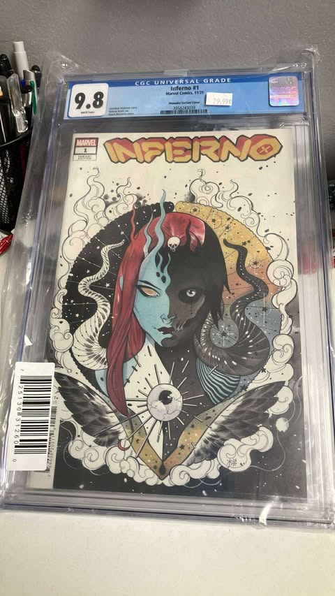 Inferno #1 Graded 9.8